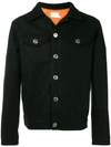 THE SILTED COMPANY THE SILTED COMPANY PADDED DENIM JACKET - BLACK