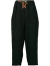 ALEKSANDR MANAMÏS CROPPED TAPERED TROUSERS