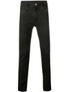 POÈME BOHÈMIEN POÈME BOHÉMIEN LOW RISE SKINNY JEANS - BLACK