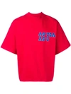 REEBOK REEBOK BY PYER MOSS AS USA AS U T-SHIRT - RED