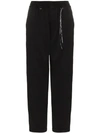 MASTERMIND JAPAN LOGO PRINT TAPERED TRACK PANTS