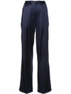 ADAM LIPPES ADAM LIPPES PLEATED TROUSERS - 蓝色