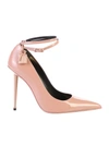 TOM FORD PINK POINTED TOE PUMPS,10700817