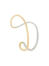 Charlotte Chesnais 'ivy' Curve Bracelet In Gold