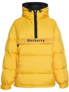 BURBERRY BURBERRY DOWN-FILLED ANORAK WITH DETACHABLE MITTENS - YELLOW