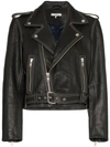 GANNI ANGELA LEATHER BIKER JACKET