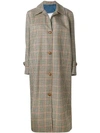 GIULIVA HERITAGE COLLECTION CHECKED BUTTON COAT