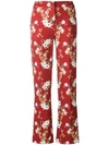 ACT N°1 floral wide-leg trousers