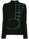 ONEFIFTEEN EMBROIDERED KNIT SWEATER