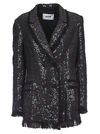 MSGM MSGM SEQUIN BLAZER,10700944