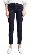 7 FOR ALL MANKIND THE B(AIR) ANKLE SKINNY JEANS