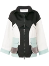 Valentino Technical Panelled Sports Jacket In Black