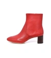 LOEFFLER RANDALL Cherry Red Gema Boot,210000034043