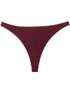 Marlies Dekkers Femme Fatale 2cm Thong In Bordeaux