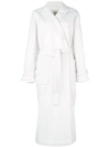 ELEVENTY BELTED dressing gown COAT