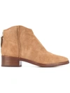 DOLCE VITA DOLCE VITA ROUND TOE ANKLE BOOTS - BROWN
