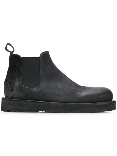 Marsèll Slip-on Chelsea Boots In Black