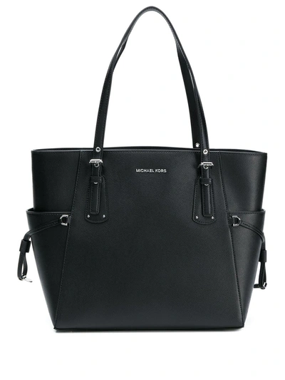 MICHAEL MICHAEL KORS VOYAGER CROSSGRAIN TOTE BAG