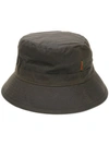 BARBOUR BARBOUR BUCKET HAT - 绿色