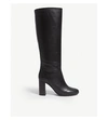 MAJE LEATHER HIGH BOOTS