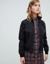 FRED PERRY MADE IN ENGLAND HARRINGTON JACKET - BLACK,J7412-102