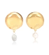 ALIGHIERI ENIGMATIC EXTROVERT 24KT GOLD-PLATED EARRINGS,P00358711