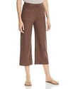 LYSSÉ FAUX-SUEDE FLARE CROP PANTS,12-1974-M8