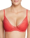 Natori Flora Contour Underwire Bra In Calypso Coral