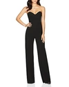 Nookie Bisous Strapless Sweetheart Jumpsuit In Black