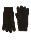 SAKS FIFTH AVENUE Color-Tipped Cashmere Gloves,0400090130640