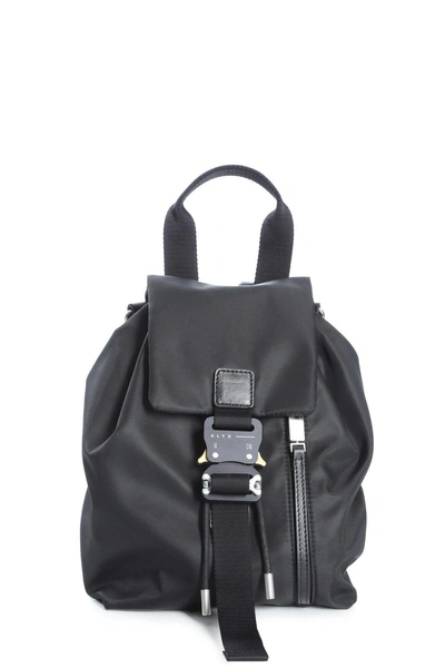 Alyx Nylon Backpack W/ Rollercoaster In Nero