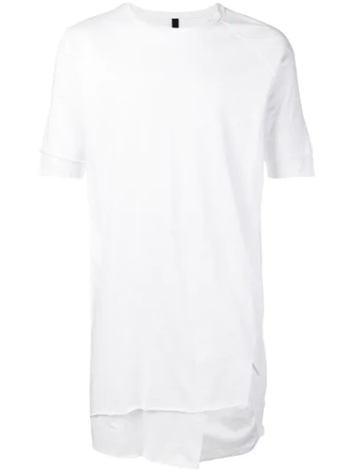 Army Of Me Layered Long T-shirt - White