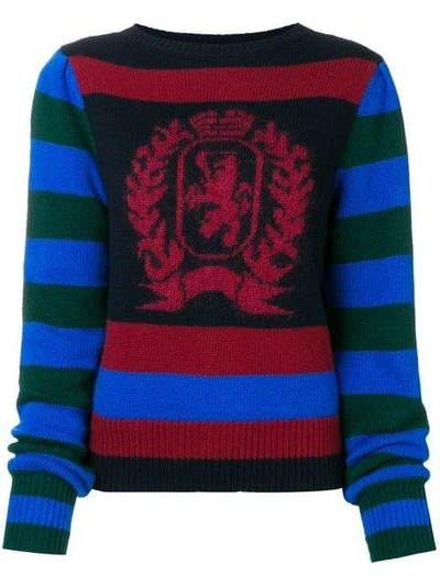 Tommy Hilfiger Blue Wool Sweater