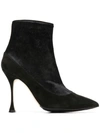 MANOLO BLAHNIK HIGH ANKLE BOOTS