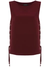 Olympiah Messina Tank Top In Red
