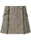 VERONICA BEARD VERONICA BEARD TWEED MINI SKIRT - MULTICOLOUR