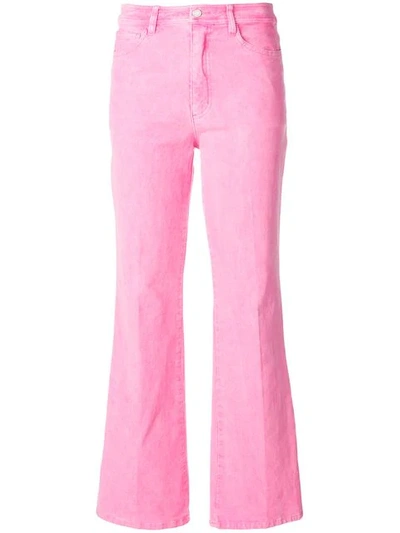 Zadig & Voltaire Zadig&voltaire Corduroy Flared Trousers - Pink