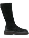 MARSÈLL MARSÈLL ZIPPED BOOTS - BLACK