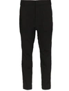 HAIDER ACKERMANN LOW-RISE SLIM TROUSERS