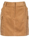 STELLA MCCARTNEY Courduroy mini skirt,539321 SLB22