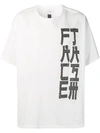 FACETASM FACETASM LOGO PRINT T-SHIRT - WHITE