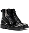 MCQ BY ALEXANDER MCQUEEN BESS STUDDED LEATHER ANKLE BOOTS,P00344869