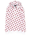 BURBERRY HEART COTTON-BLEND HOODIE,P00345850