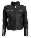 THE MIGHTY COMPANY Lucca Racer Jacket,LUCCA BLACK