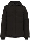 Canada Goose Macmillan Quilted Shell Hooded Down Parka In Black