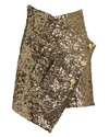 REDEMPTION Asymmetrical Gold Sequin Skirt,1820RN11TP53