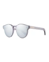 ILLESTEVA TWO POINT ONE ROUND ACETATE SUNGLASSES,PROD214520689