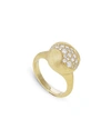 MARCO BICEGO 18K GOLD AFRICA SMALL DIAMOND CONSTELLATION RING,PROD215320051