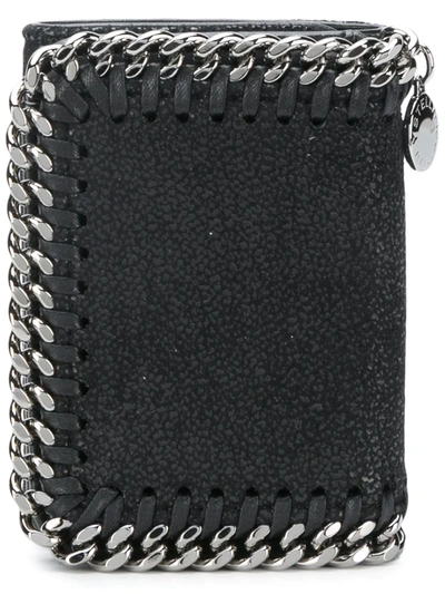 Stella Mccartney Falabella Wallet In Black