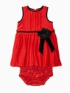 KATE SPADE BABIES' PLEATED CHIFFON DRESS SET,682510118934